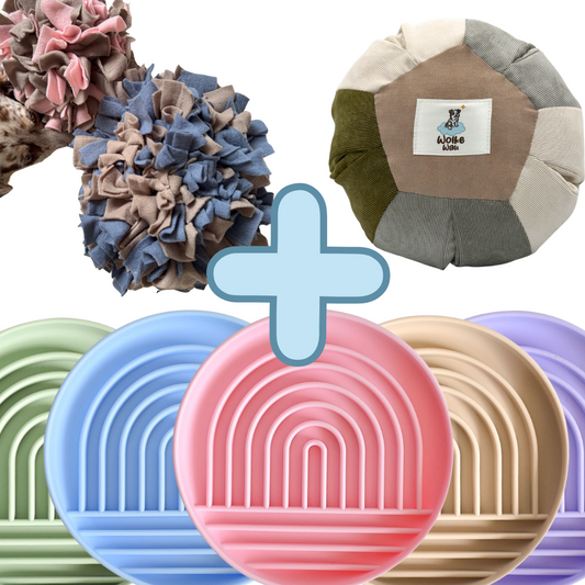 ☁️ 3-in-1 Wolken-Bundle – Schlecken, Schnüffeln & Spielen